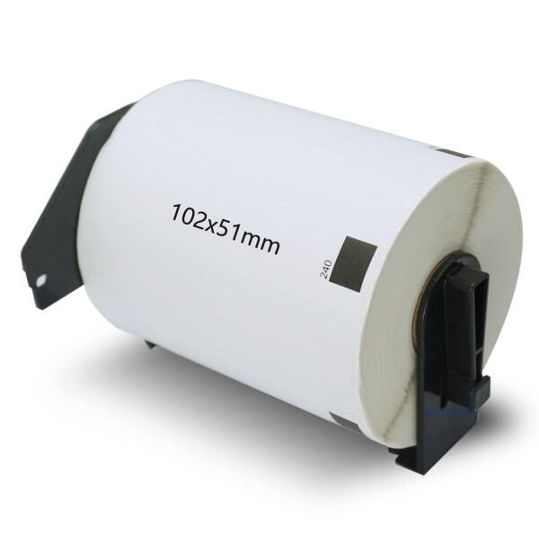 BETCKEY 互換の 多目的ラベル(大） 感熱紙 Brother用 ブラザー DK-1240 (102mm x 51mm) 対応機種：感熱ラベルプリンター用 QL-1050 QL-10
