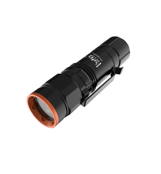 Vortex TC501R アウトドアおよび日常持ち運び可能な充電式LEDアルミニウム最大2200ルーメン95.6mm70g小型ハンドヘルド強力蛍光光学レンズ