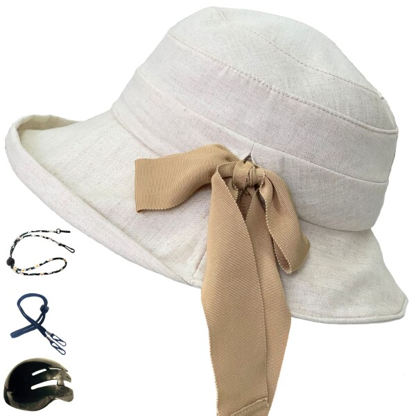 日よけ 漁師の帽子 ヘルメット ライト 盆地の帽子 ヘルメット 布の帽子 ヘルメット (白)