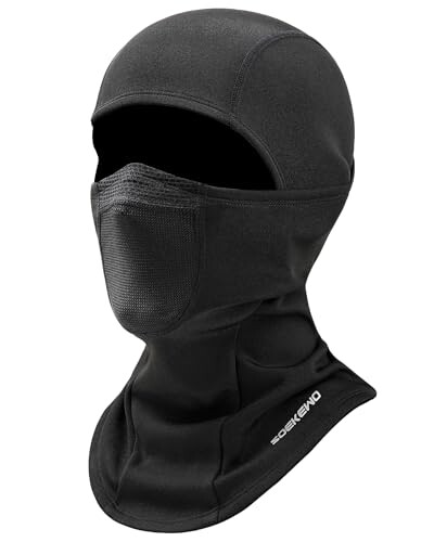 (SoeKewo) バラクラバ 冬用 フェイスマスク ネックウォーマー 防寒 目出し帽 フリース 保温 通気性 バイク スキー 自転車 通勤 登山 スポ
