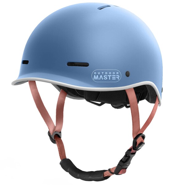 OUTDOORMASTER 自転車 ヘルメット 大人用 スポーツ 51-61cm 男女兼用 バイザー付き 超軽量 通気性 CPSC安全規格 サイクルヘルメット 通勤