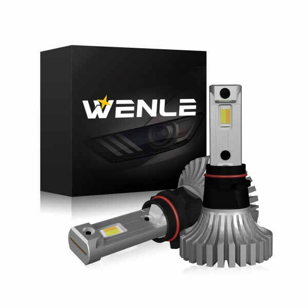 WENLE(ウエンレ) PSX26W LED フォグランプ 2色切り替え ホワイト 6000K / イエロー3000K DC12V車用 明るい 30W 一体型 無極性 ファンレス