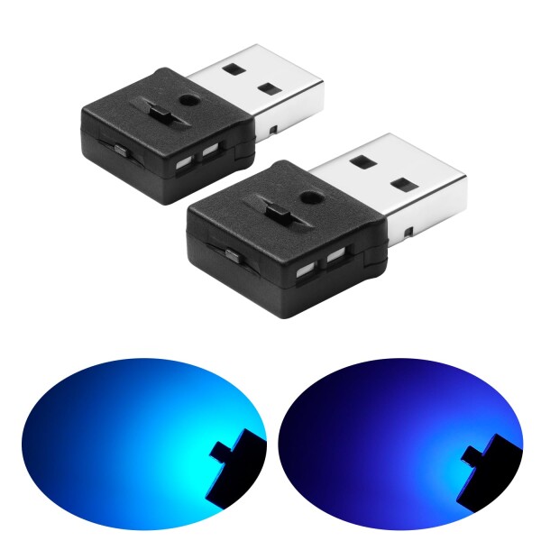GIMUYA USB ライト LED 車内用 Type-A 8色 照射方向切替 メモリー機能 自動点灯 調光機能 アンビエントライト 雰囲気ライト RGB USB給電