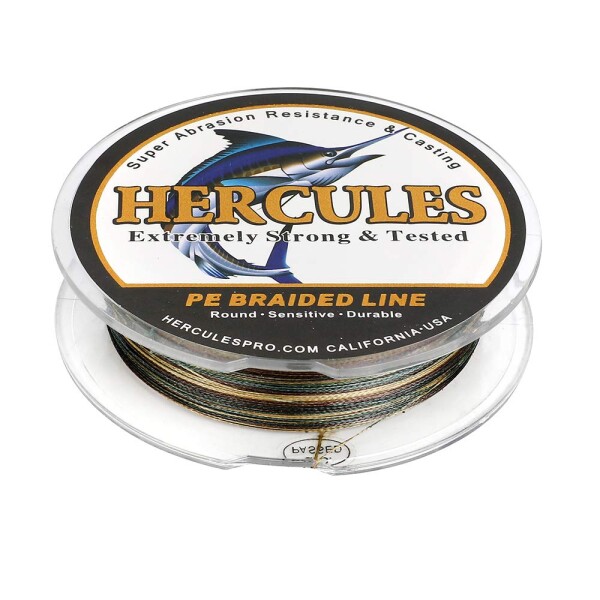 ヘラクレス(HERCULES) PEライン 4本編み 釣りライン 15色 遠投 X4 PE 釣り糸 コシが強い 高強度 高感度 釣り用 ライン の耐久性 汎用性